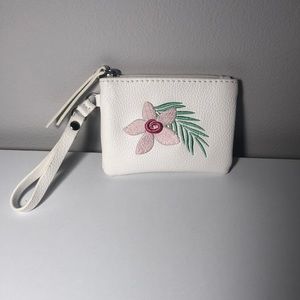 Cute Little Change Purse with Flower Design